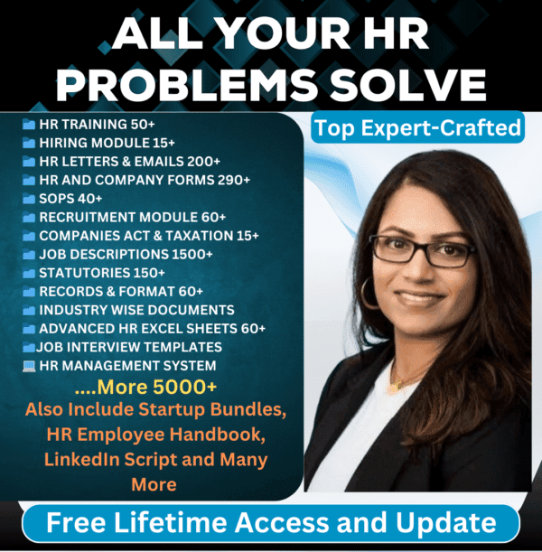 5000+ Comprehensive Ready-to-use HR Documents Bundle - Get Instant Access